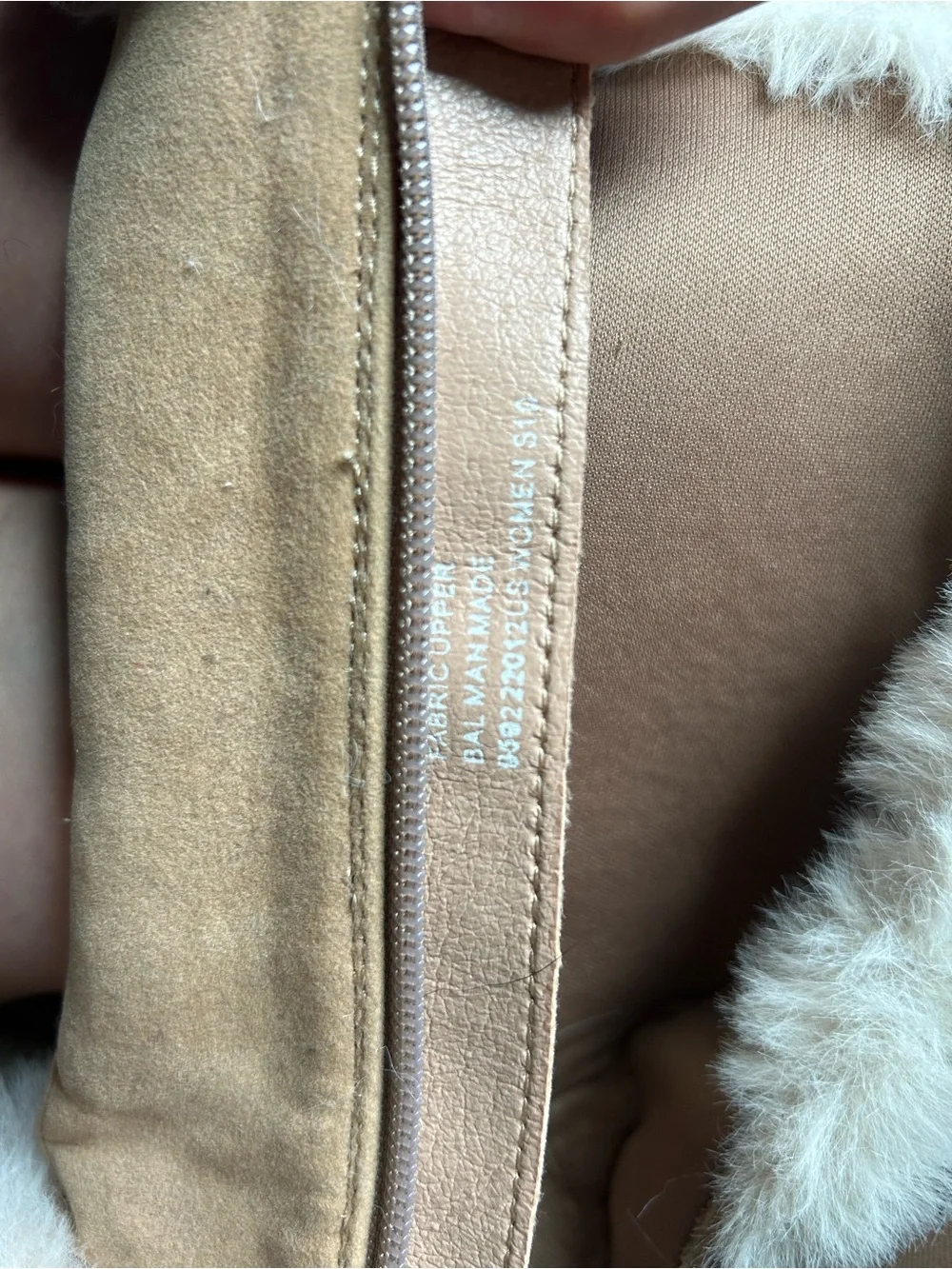 Demonia cubby 311 camel-tan vegan suede